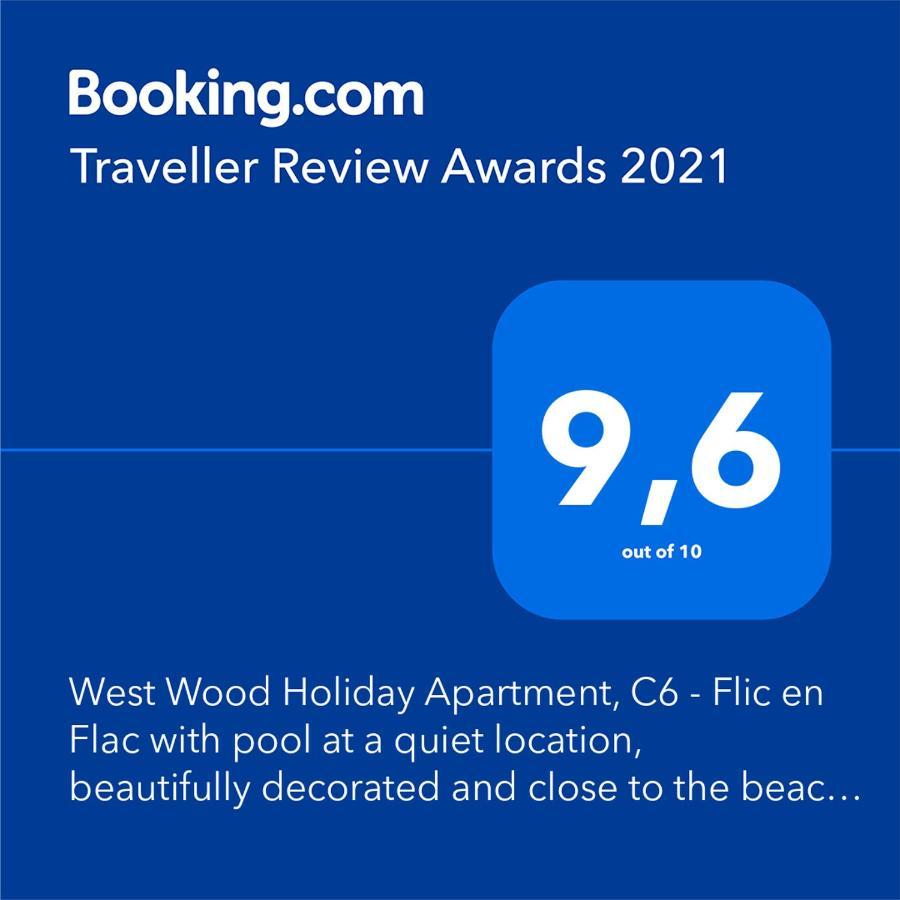 West Wood Holiday Apartment, C6 - Flic En Flac With Pool At A Quiet Location, Beautifully Decorated And Close To The Beach エクステリア 写真
